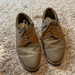 Men’s 11 wide dress shoes brown